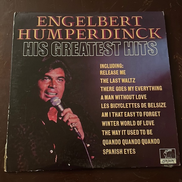 Vintage Engelbert Humperdinck His Greatest Hits LP Vinyl Record - Picture 6 of 6